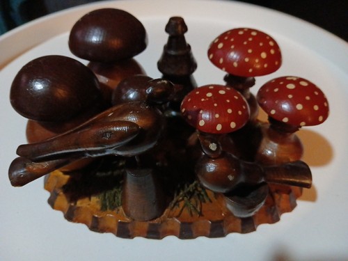 Rare vintage hand - rare, wood