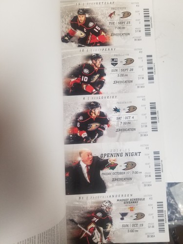 Anaheim ducks season - ducks,