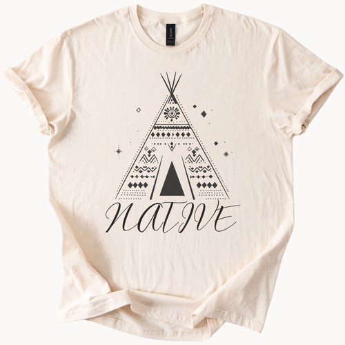 Native teepee shirt unisex - teepee,