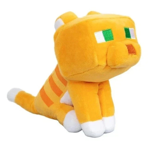 Minecraft orange cat plush - minecraft,