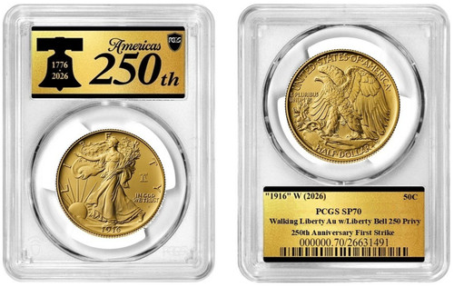 2026 gold walking liberty - gold,