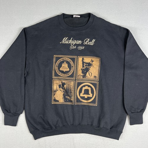 Vtg michigan bell sweatshirt - vtg,