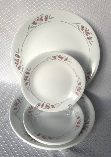Corelle silk blossoms dinner - corelle,