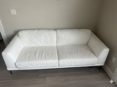 White couch and - used),