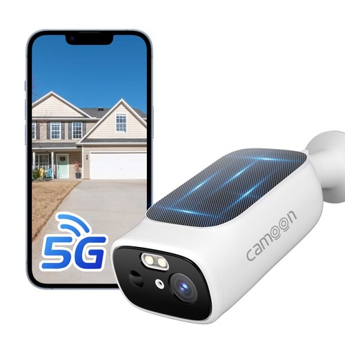 Solar camera security - solar, outdoor