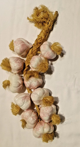 Ceramic pink garlic bulbs - garlic, 11