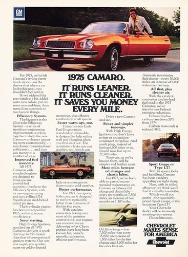 1975 chevrolet camaro original - 1975,