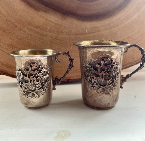 Two vintage jewish sterling - vintage,