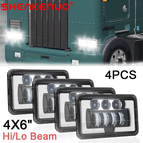 4x6 led headlights drl - 4x6",