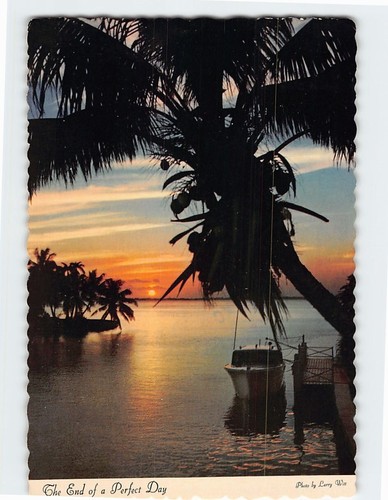 Postcard the end perfect - end, of