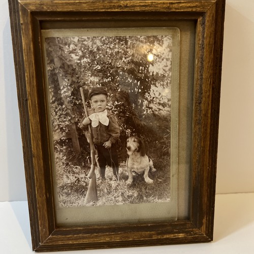 Antique 1800s framed cdv - framed,
