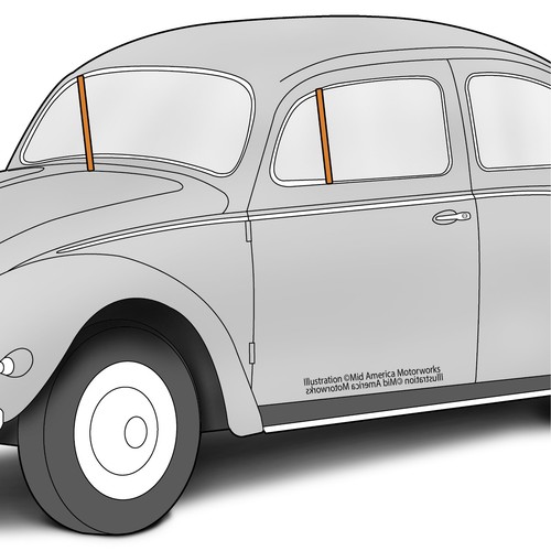 1952 1964 beetle sedan - beetle,