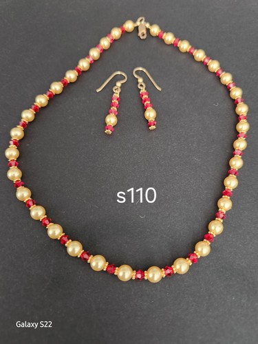 Hand made swarovski necklace - swarovski, &