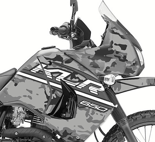 Kawasaki klr650 graphics kit - kawasaki,