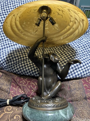 Rare vintage monkey lamp - rare,,