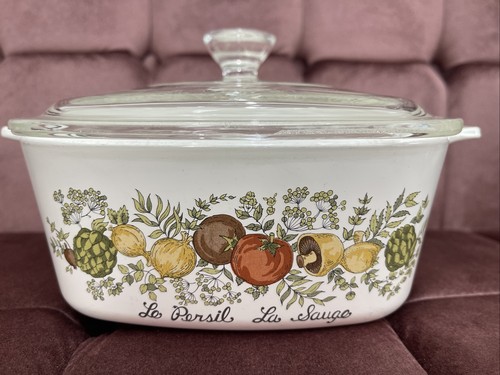 Vintage corning ware spice - ware, of