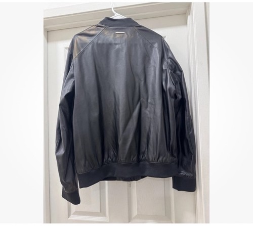 Armani exchange faux - armani, leather