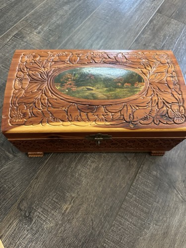 Vintage hand carved - vintage, wooden
