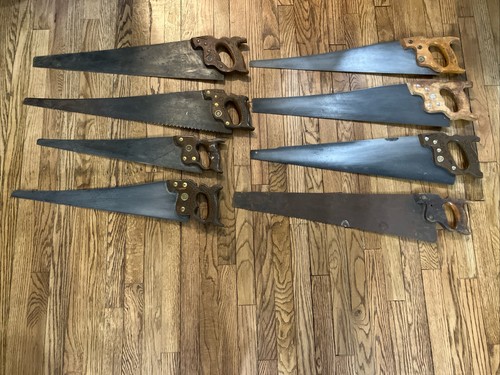 Lot vintage disston - 8,