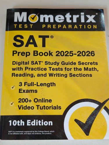 Mometrix sat prep book - sat,