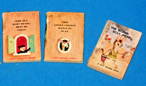 Vintage lot tiny golden - tiny,