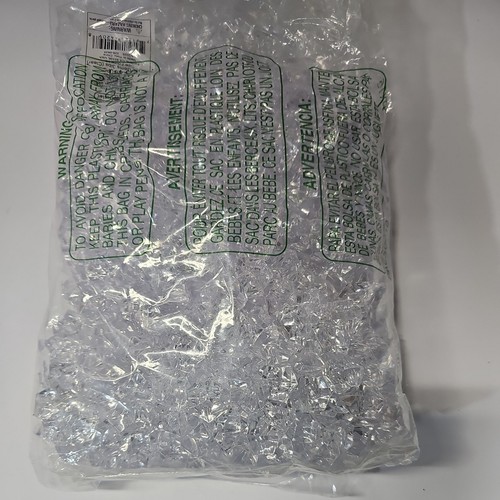Clear acrylic ice rocks - acrylic,