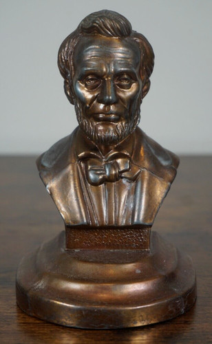 Vintage abraham lincoln bust - vintage,