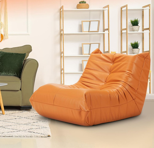 Giant comfy leather bean - giant,