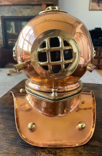 Vintage copper brass glass - vintage,