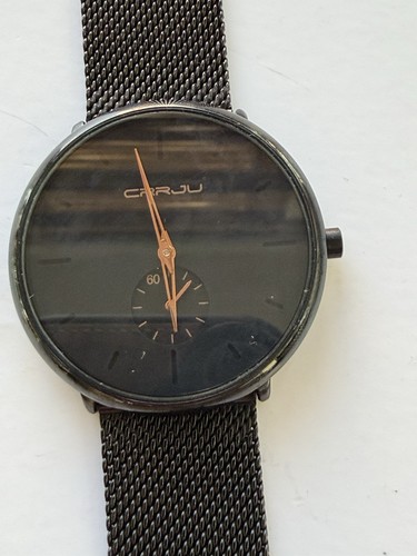 Crrju triple black sub dial - crrju,