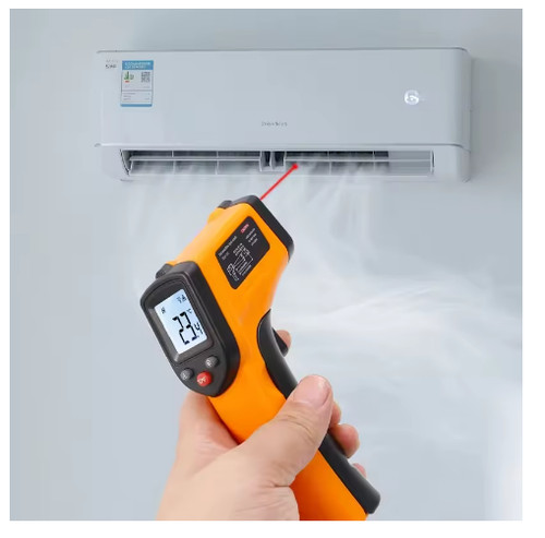 Infrared thermometer gun - infrared,