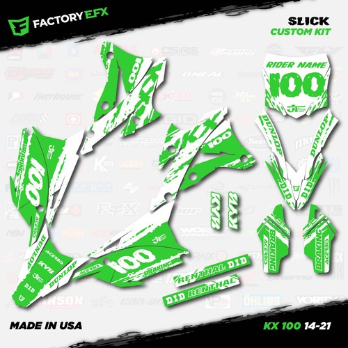 Green white slick racing - white,
