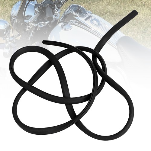 Black dash fuel console seal - black,