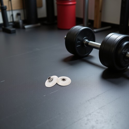 4pcs machined roller wheels - machined,