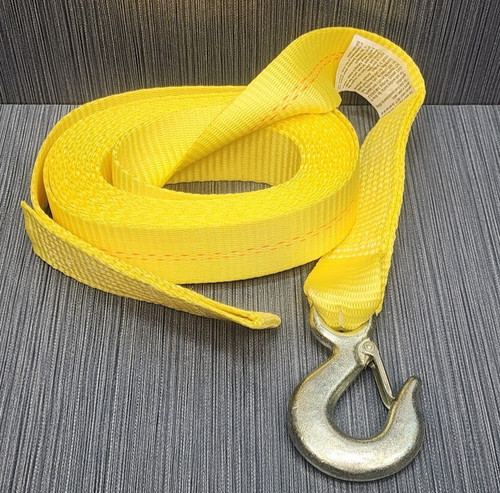 Winch strap hook x20 - strap, 2"x20"
