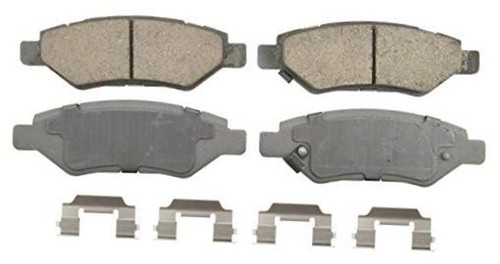Ceramic disc brake pad - pad, by