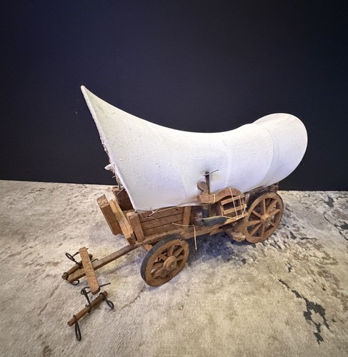 Vintage wooden western pioneer - wooden,