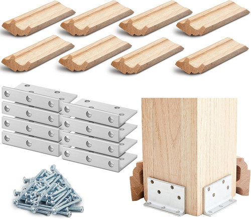 Set newel post mounting - set,