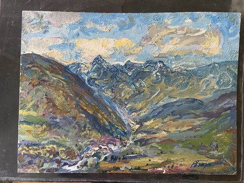 Original russian impressionist - original,