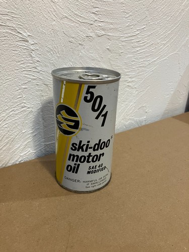 Vintage ski doo oil - ski-doo, can