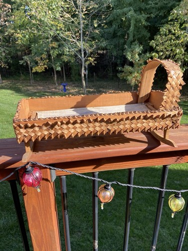 Antique handcrafted wood and - antique,