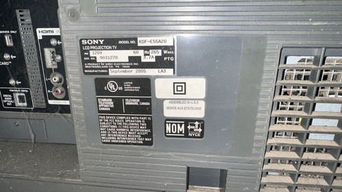 Sony wega - wega, tv