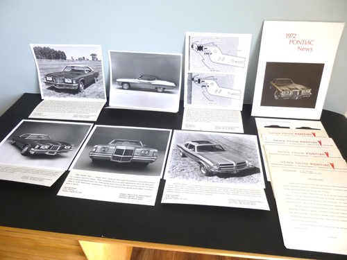 1972 pontiac press kit - 1972,
