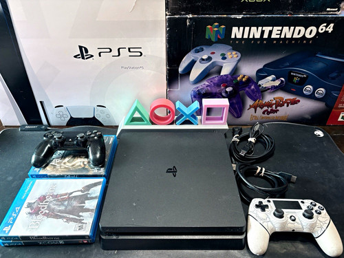 Sony ps4 slim 1tb black - slim,