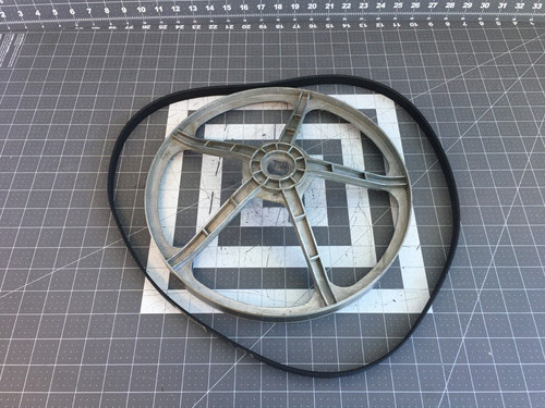 Washer drive pulley - pulley, w/