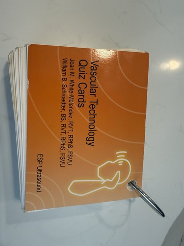 Esp ultrasound vascular cards - vascular,