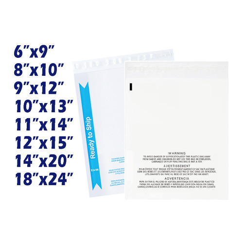 Poly bags permanent seal - poly,