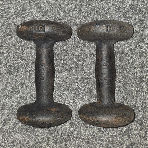 Vintage bfco dumbbells - dumbbells, lb