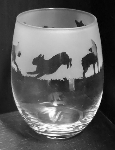 Boston terrier frieze boxed - terrier,