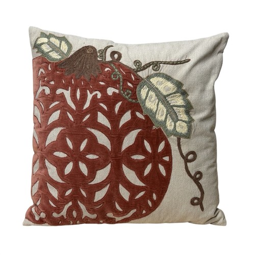 Pottery barn velvet appliqué - barn,